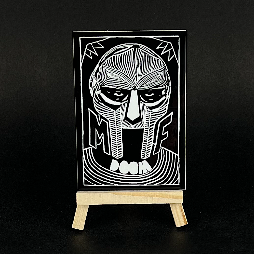 MF Doom - sticker - Arts & Crafts
