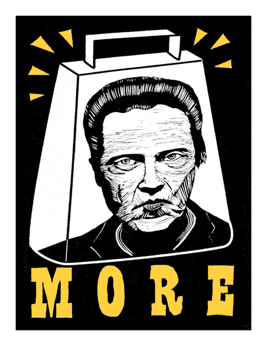 MORE COWBELL / Christopher Walken (8.5 x 11’’) color print - Arts & Crafts