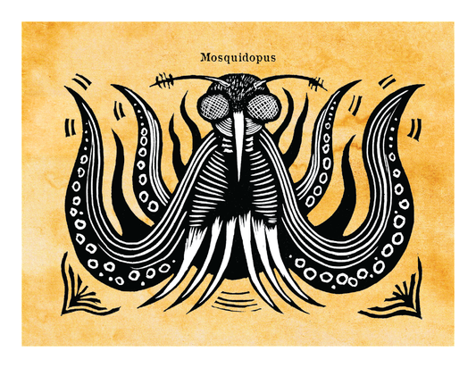Mosquidopus - Mythical Monster (8.5 x 11’’) color print - Prints