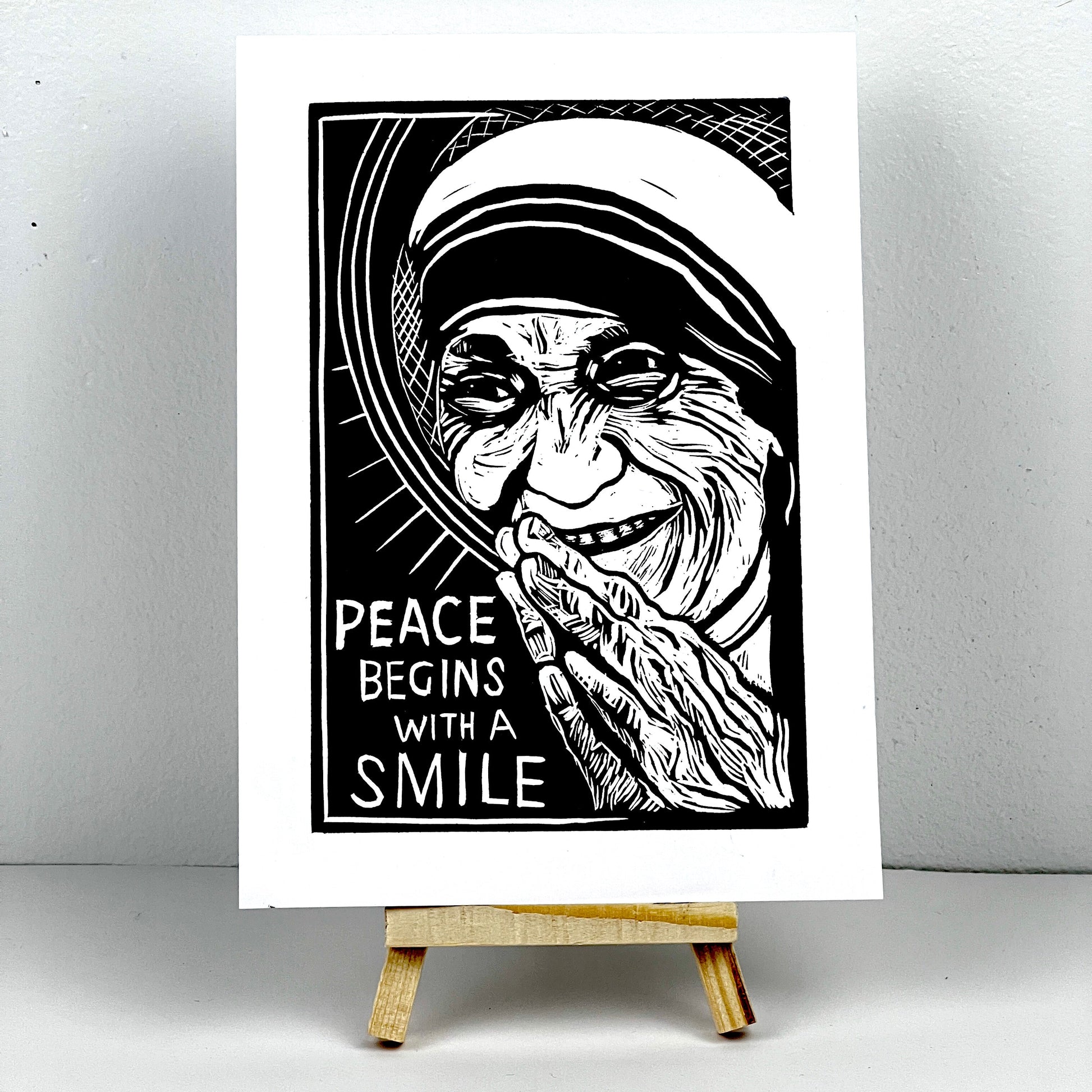 Mother Teresa - Peace Begins with a Smile - Arts & Entertainment