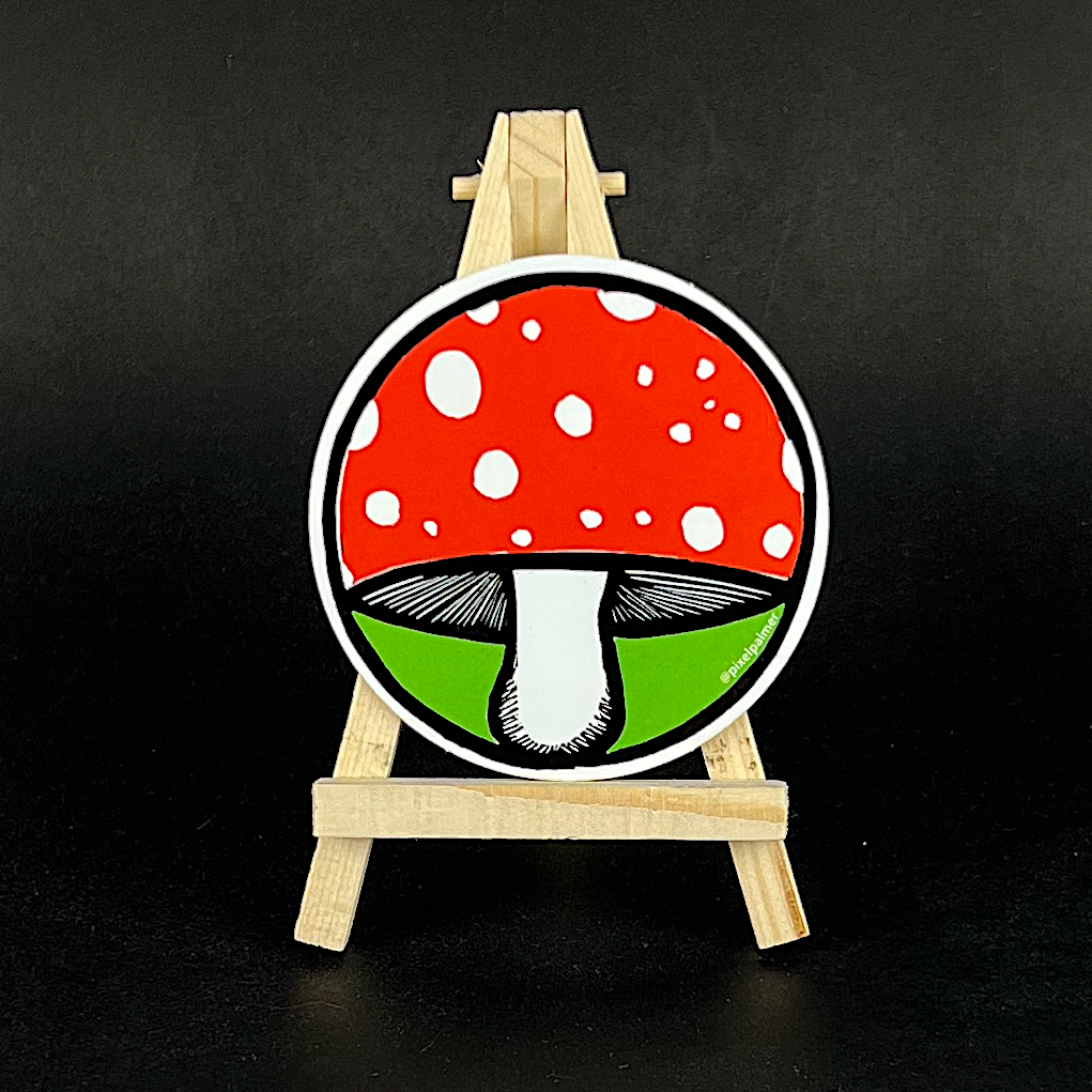 Mushroom- sticker - Arts & Crafts
