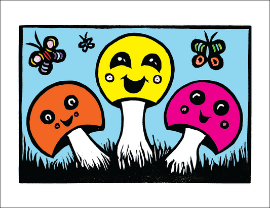 Mushy Family (8.5 x 11’’) color print - Arts & Crafts