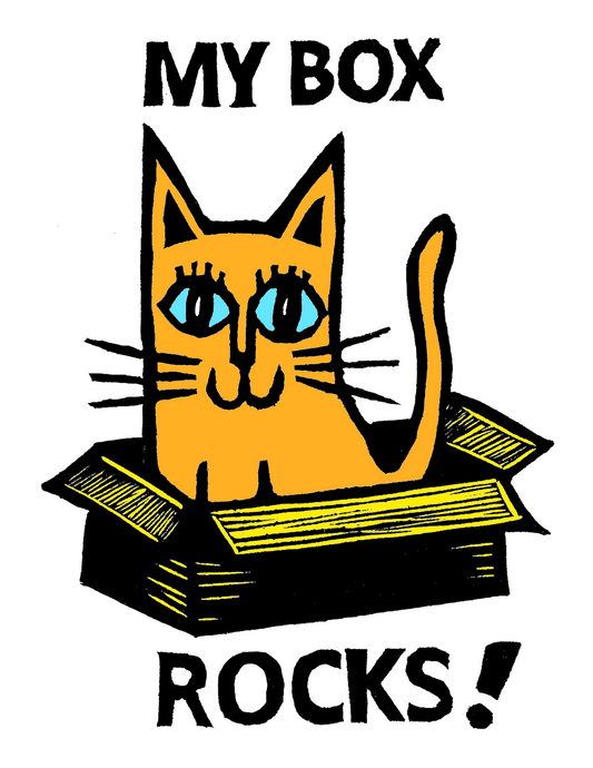 My Box Rocks! (8.5 x 11’’) color print - Arts & Crafts