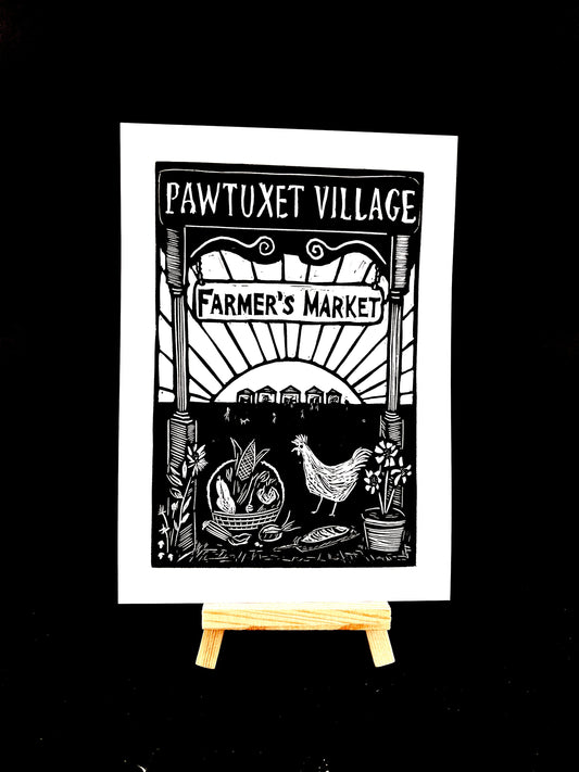 Pawtuxet Village Farmer’s Market (commissioned art) - Arts & Crafts