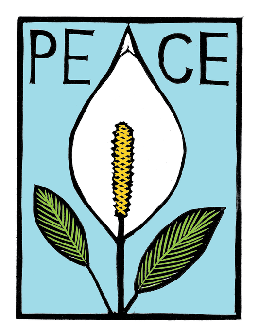 Peace Lily (8.5 x 11’’) color print - Prints