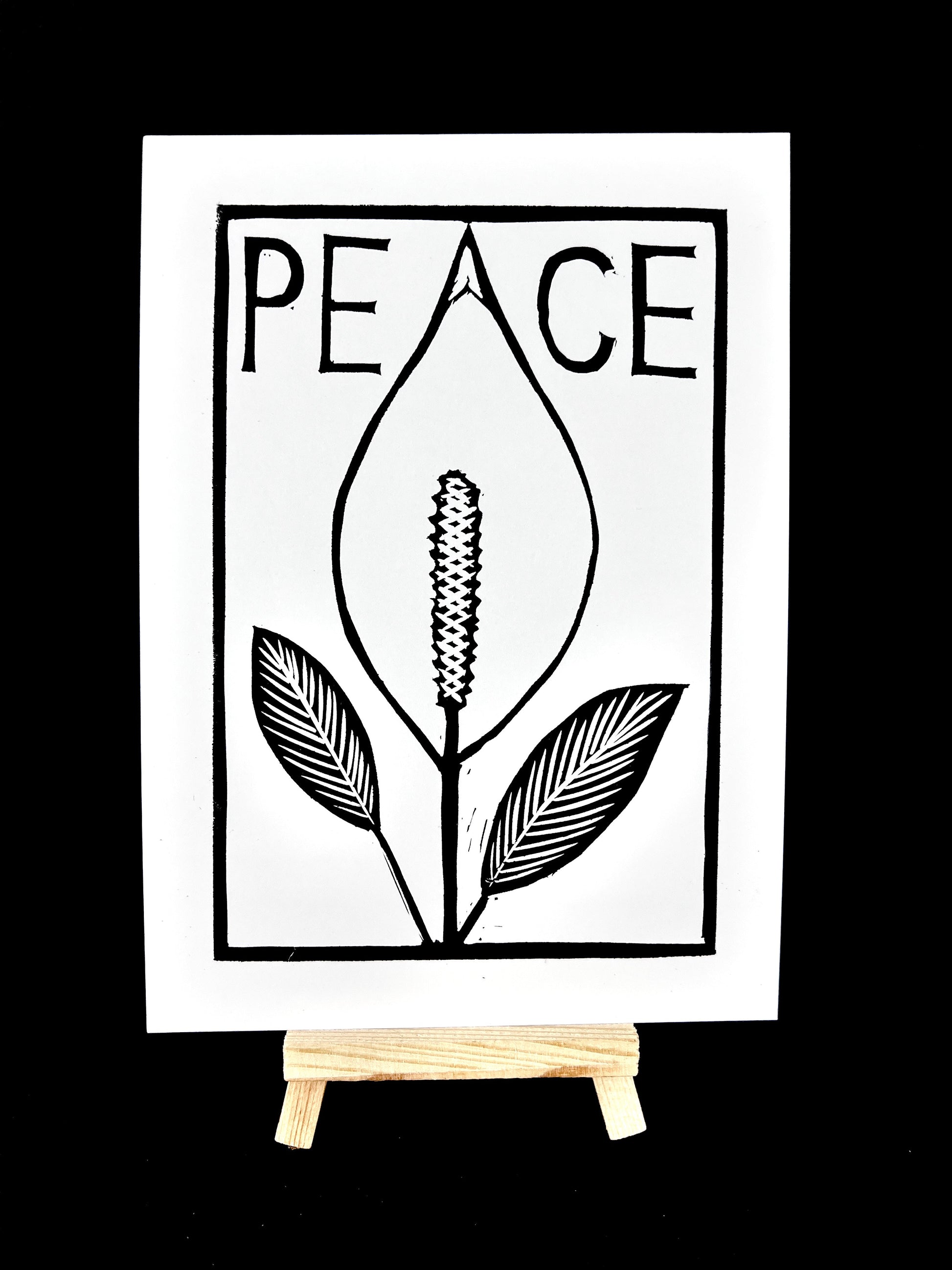 Peace Lily - Arts & Crafts