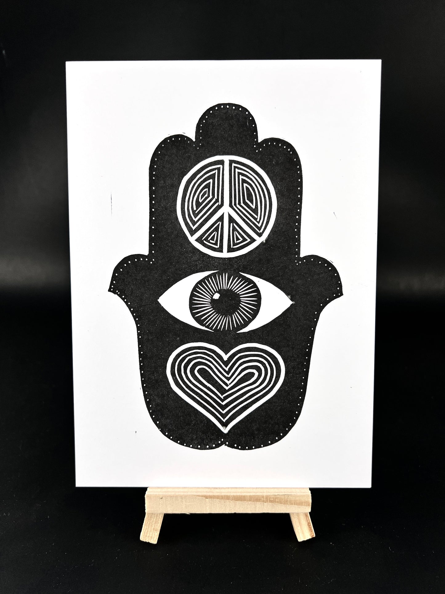 Peace Love and Hamsa Hand 🪬 - Arts & Crafts