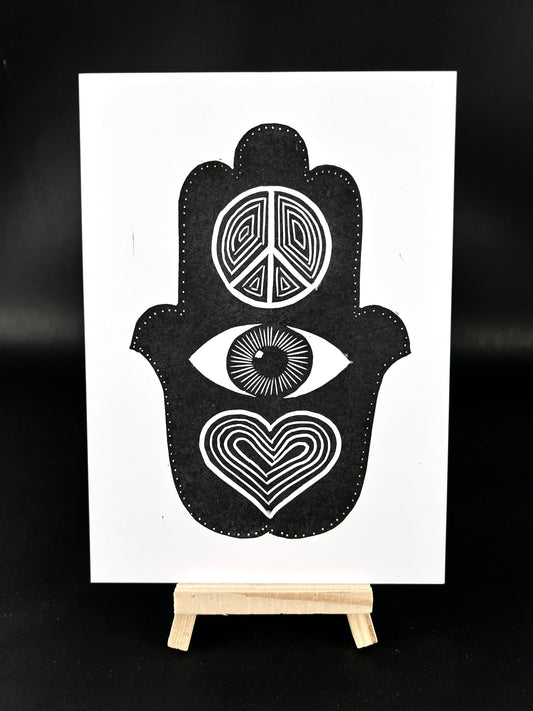 Peace Love and Hamsa Hand 🪬 - Arts & Crafts