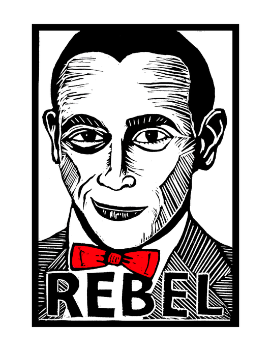 Pee-wee Herman - REBEL (8.5 x 11’’) color print - Arts & Crafts
