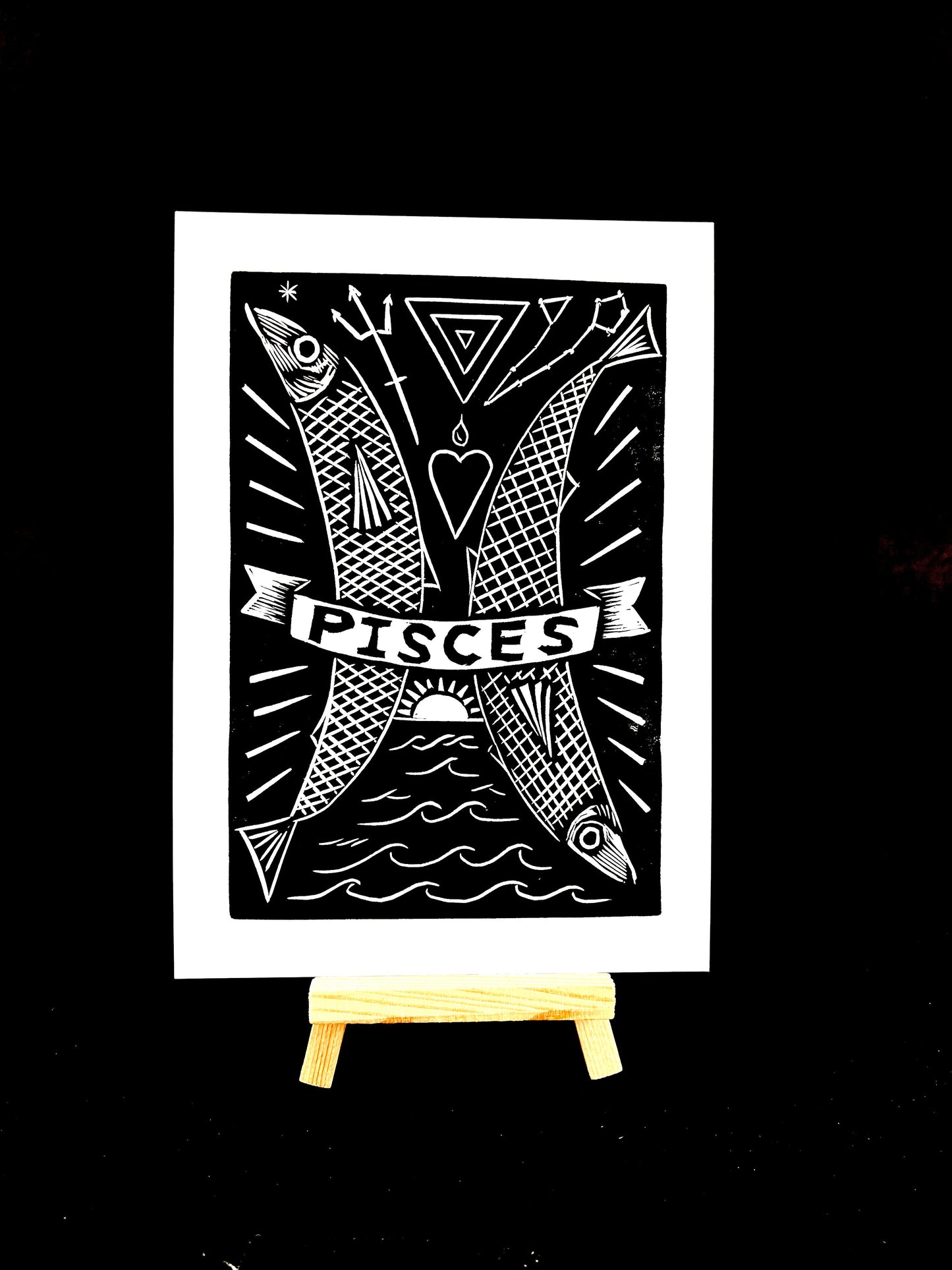 Pisces - Twin Fish - Astrological Sign - Horoscope - Arts & Crafts