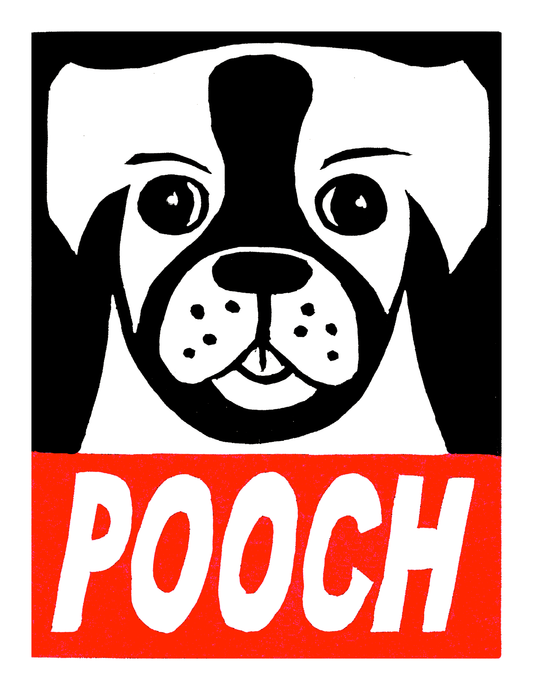 POOCH - Obey (8.5 x 11’’) color print - Prints