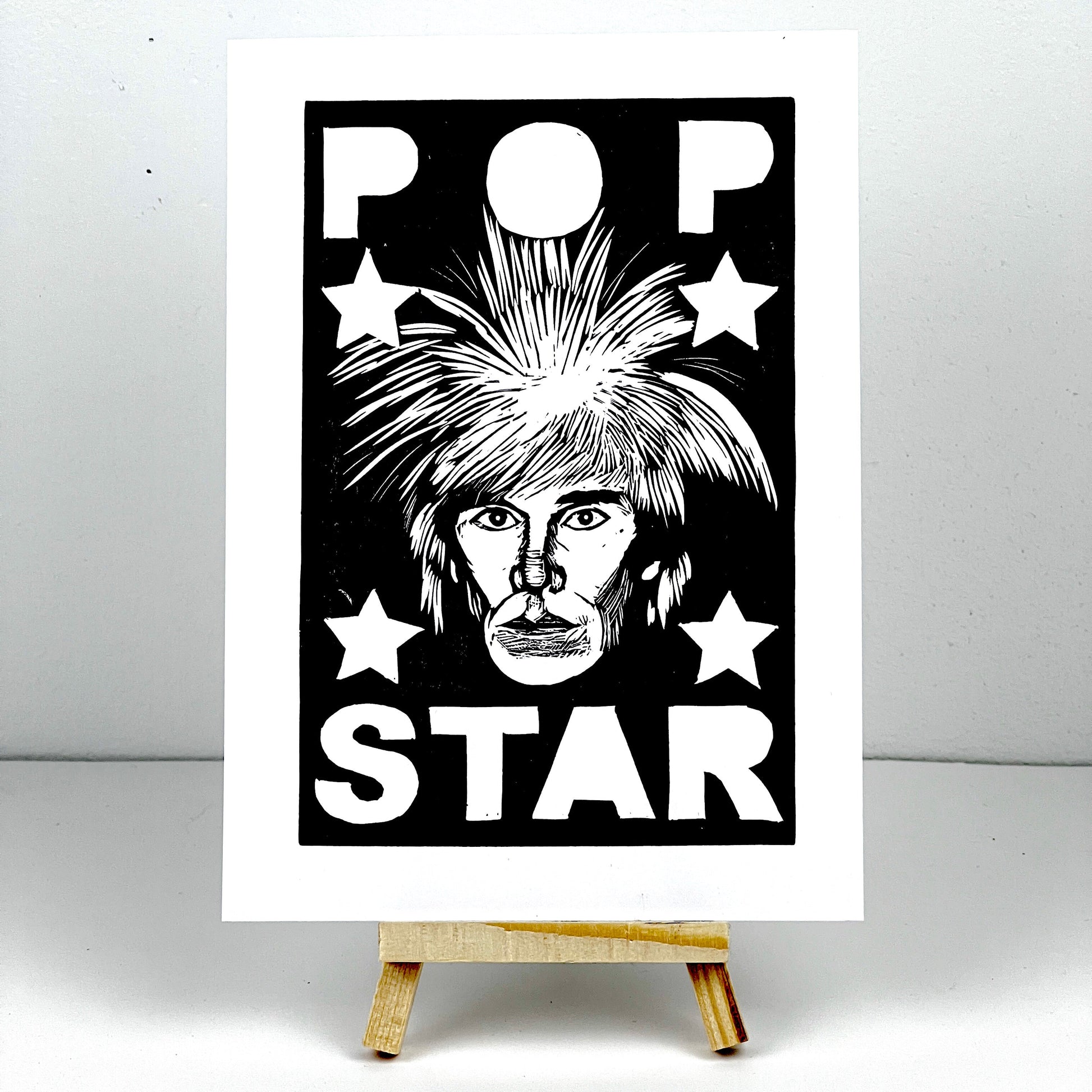 POP STAR - Andy Warhol - Arts & Crafts