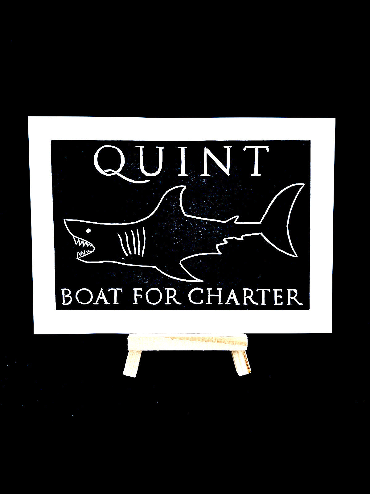 Quint - Boat for Charter (JAWS) - Arts & Crafts