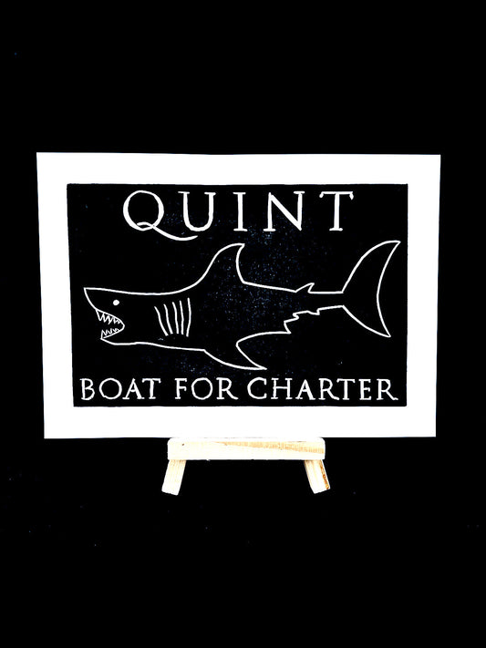 Quint - Boat for Charter (JAWS) - Arts & Crafts