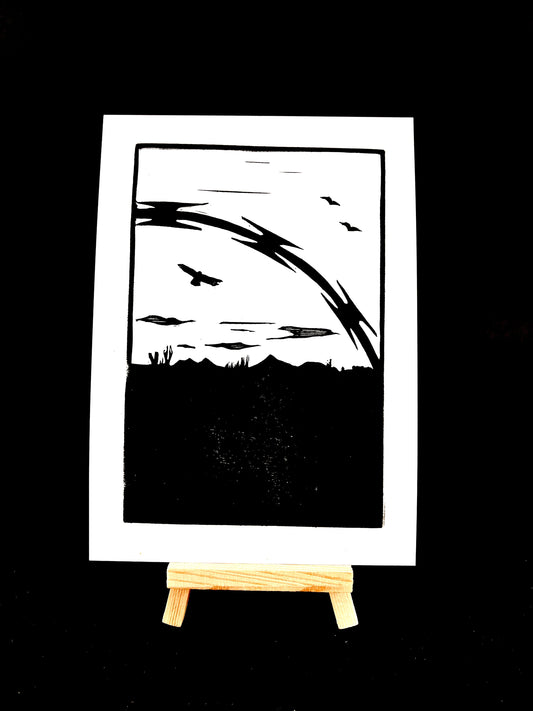 Razor Wire in the Desert - Arts & Crafts