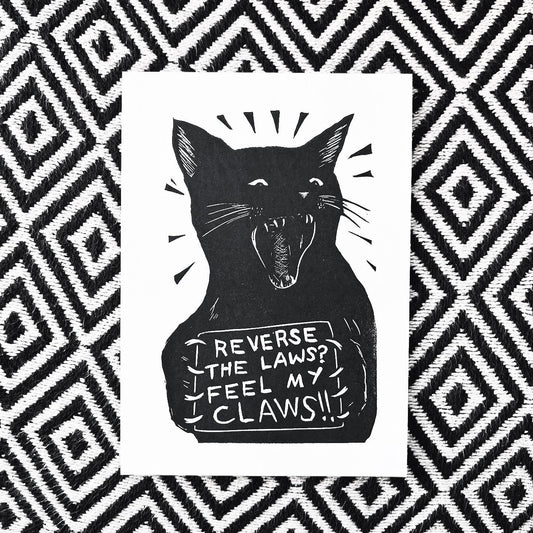 REVERSE THE LAWS? FEEL MY CLAWS!! - Arts & Entertainment