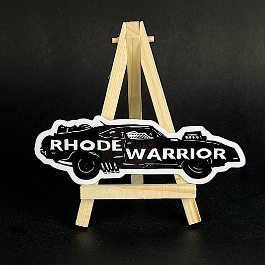 Rhode Warrior - sticker - Arts & Crafts