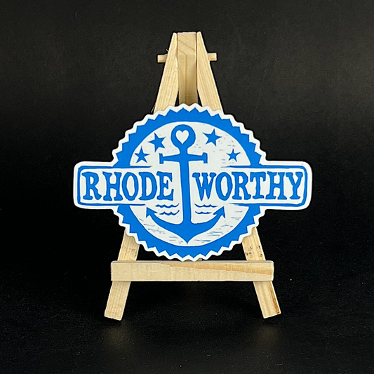 Rhode Worthy - sticker - Arts & Crafts