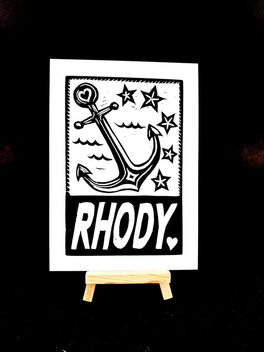 Rhody Anchor Star - Rhode Island - Arts & Crafts