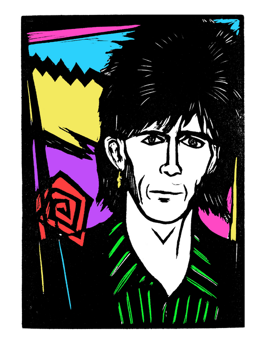 Ric Okasec / The Cars (8.5 x 11’’) color print - Arts & Crafts