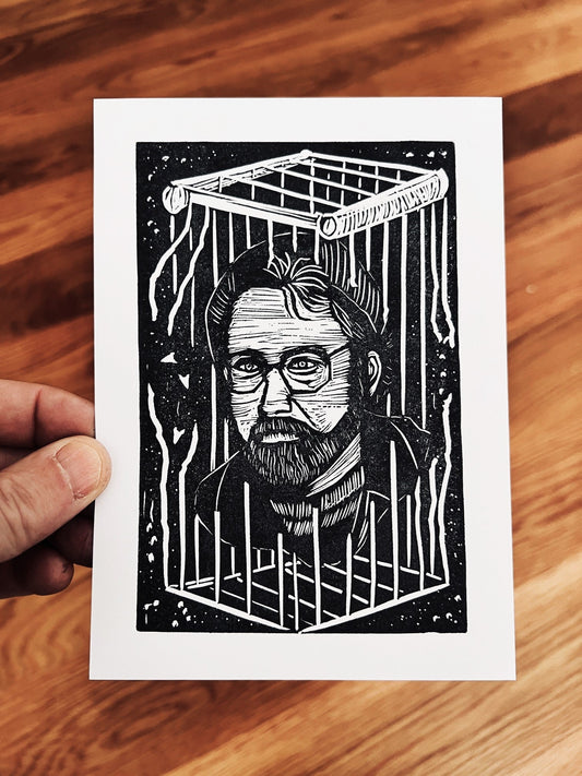 Richard Dreyfuss as Hooper in JAWS - Prints