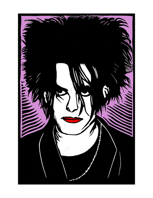 Robert Smith - The Cure (8.5 x 11’’) color print - Arts & Crafts