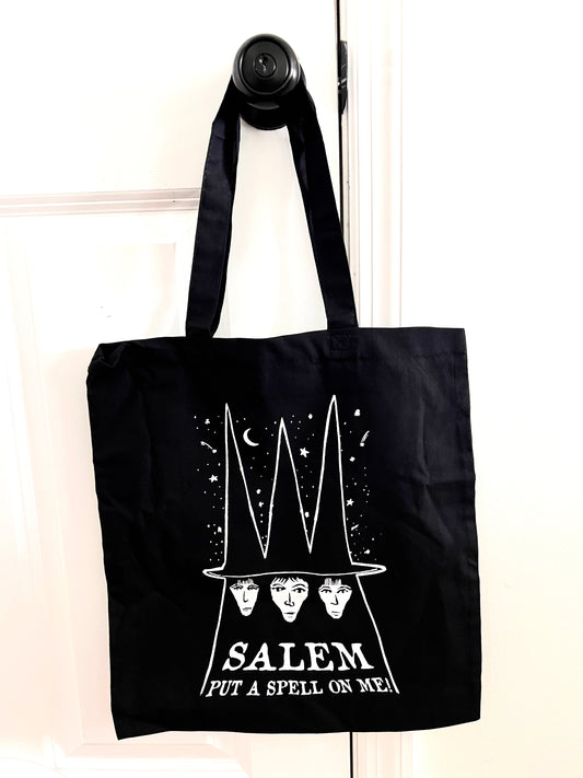 SALEM You Put a Spell on Me - Witches - Cotton Tote - Hocus Pocus - Tote Bag