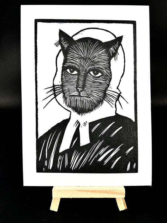 Say Cheese! … or not - Cat Portrait - Arts & Crafts