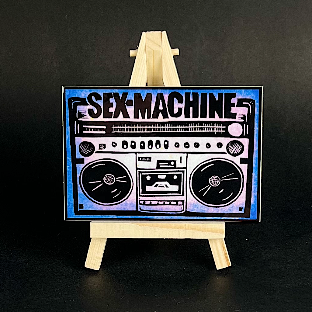 Sex Machine - sticker - Arts & Crafts