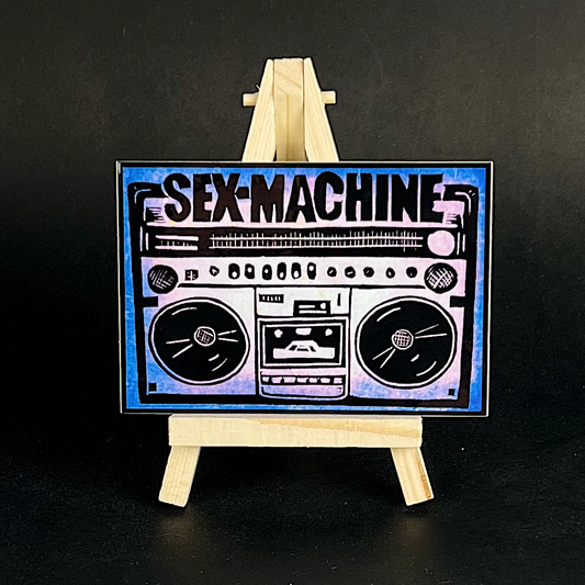 Sex Machine - sticker - Arts & Crafts