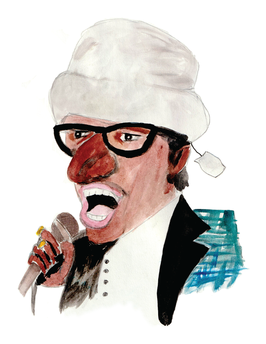 Shock G (8.5 x 11’’) color print from a watercolor - Prints