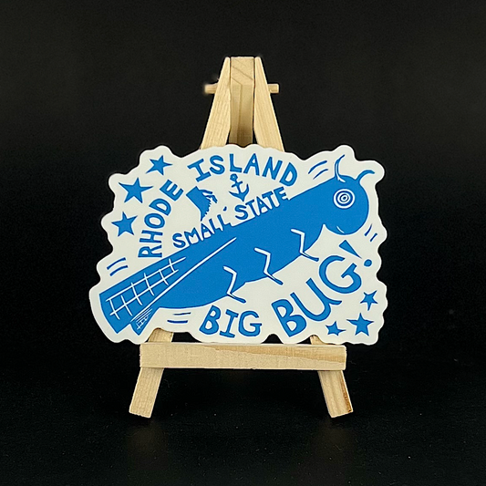 Small State Big Bug - sticker - Arts & Crafts