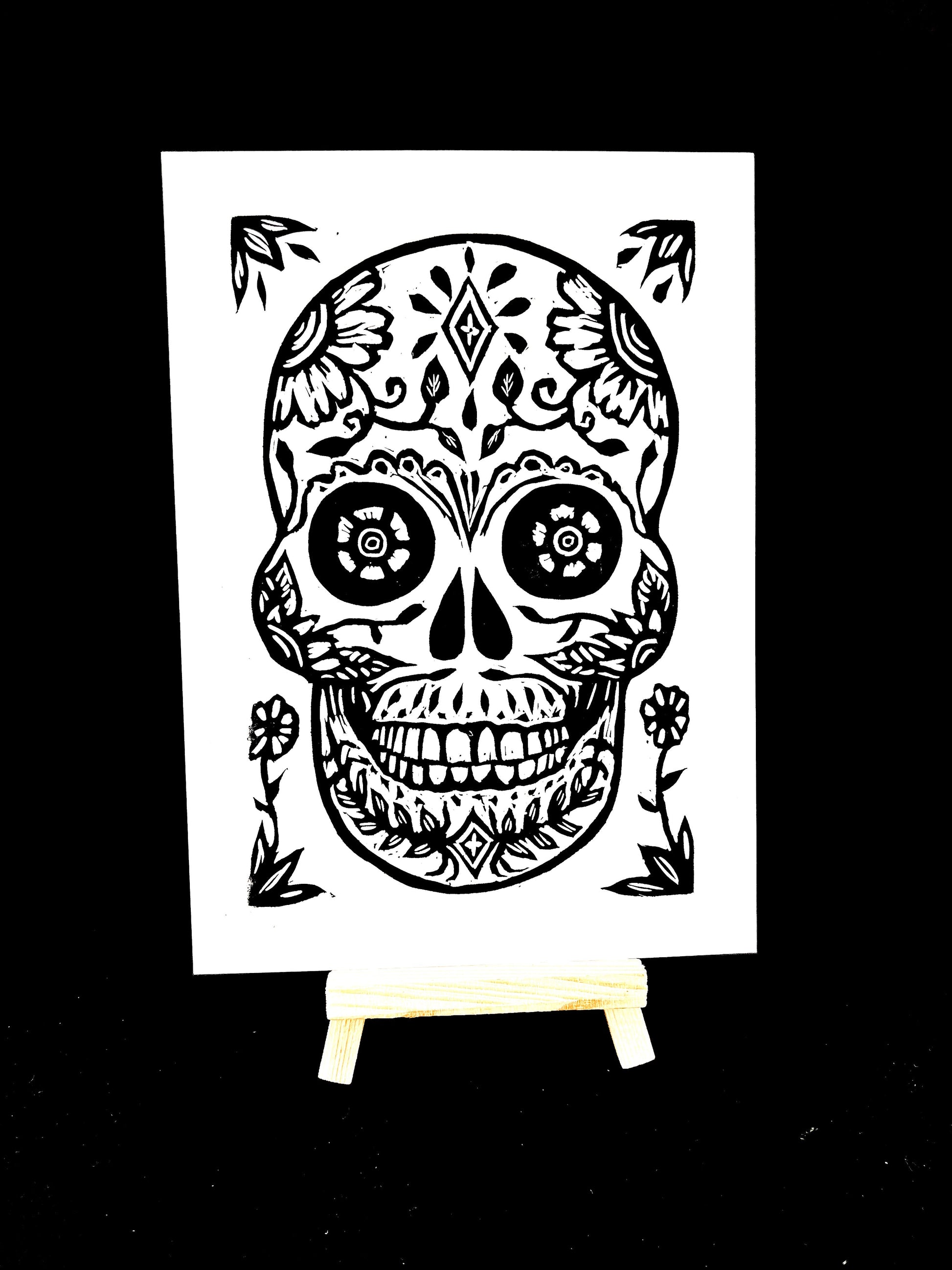 Sugar Skull - Dia de los Muertos - Arts & Crafts