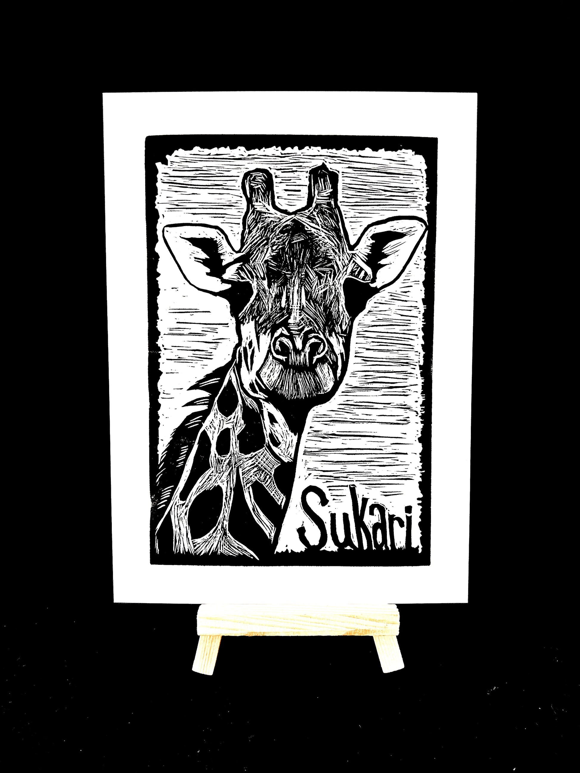 Sukari the Giraffe - Arts & Crafts