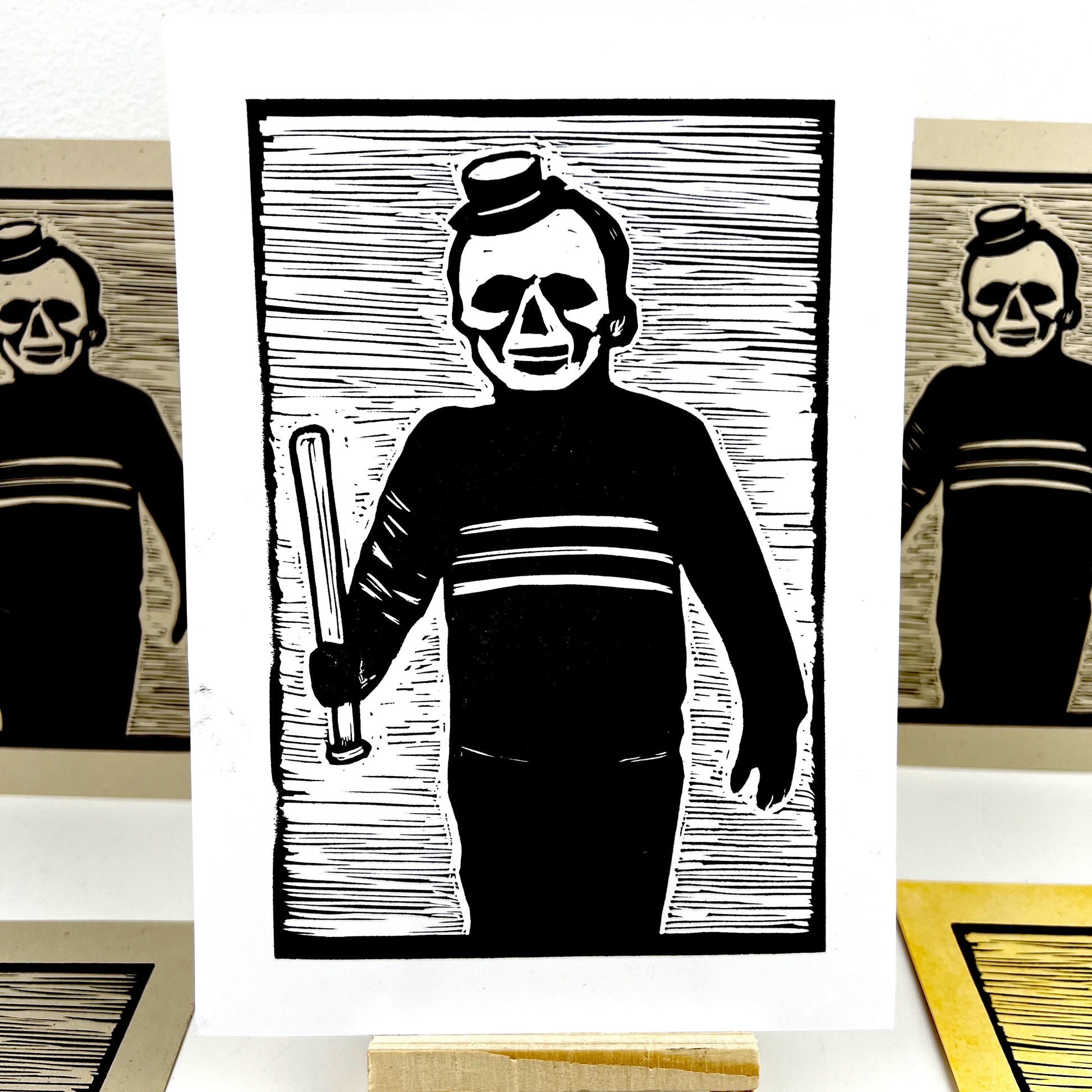 The OG Bat Boy - Vintage - White - Arts & Entertainment