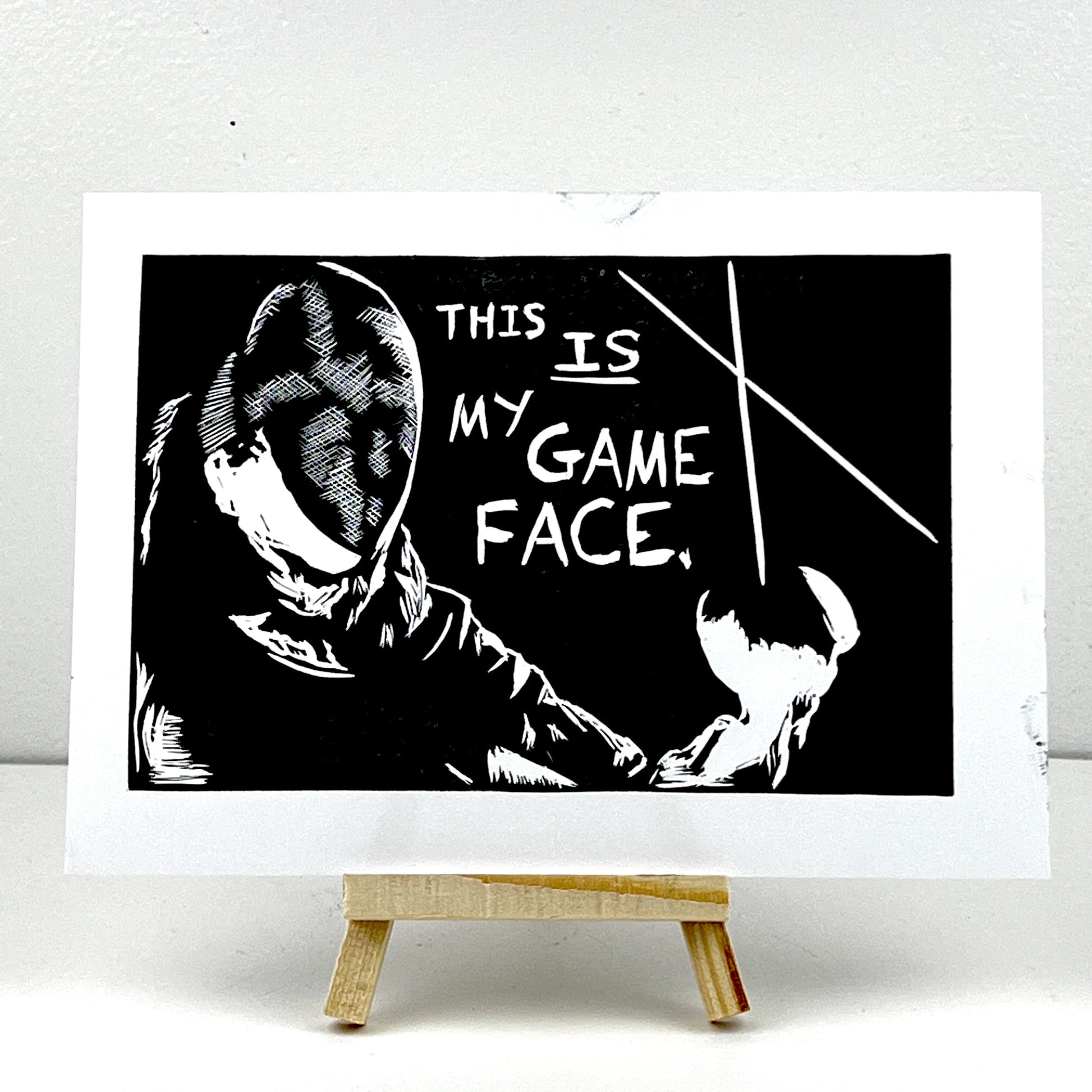 This IS My Game Face - Fencer Fencing - Arts & Entertainment