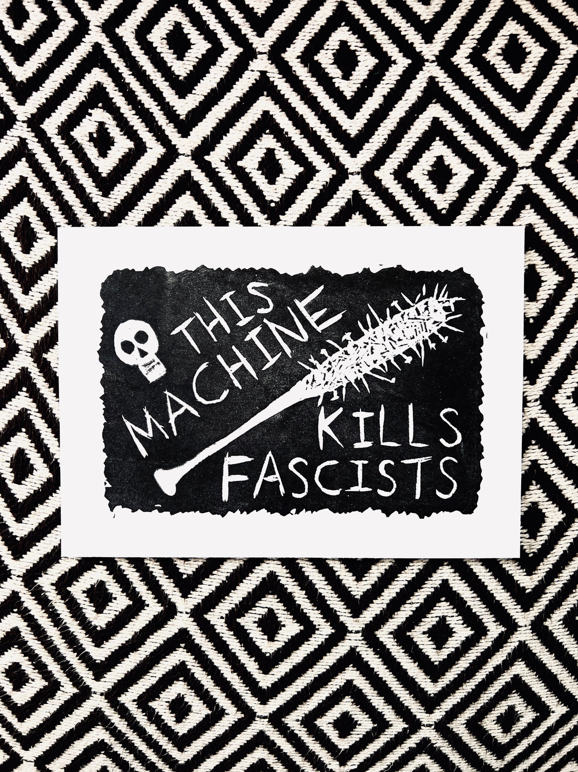 This Machine Kills Fascists BAT - Arts & Crafts