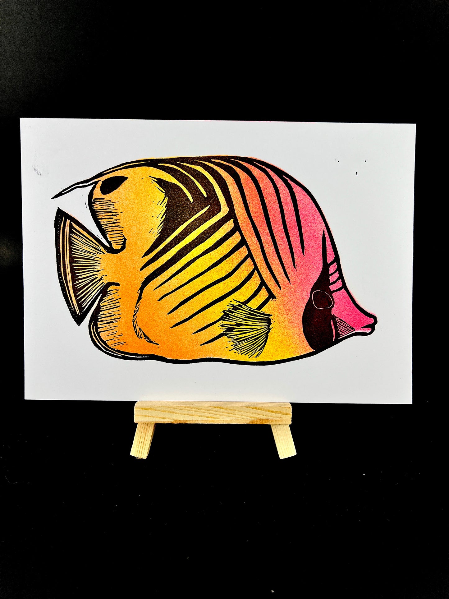 Threadfin Butterflyfish - Tropical Series - Arts & Entertainment