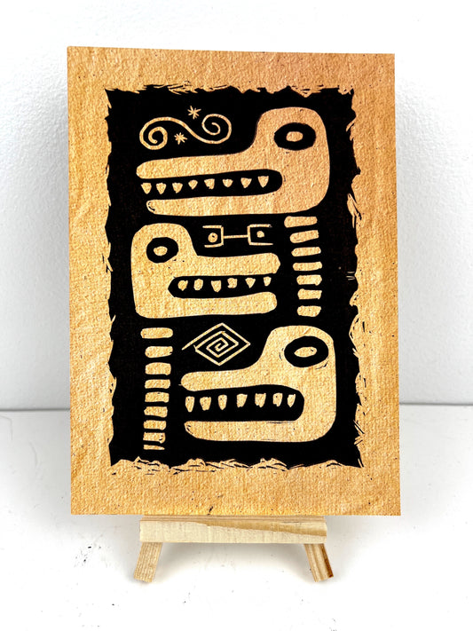 Three Aztec Skulls - Arts & Entertainment