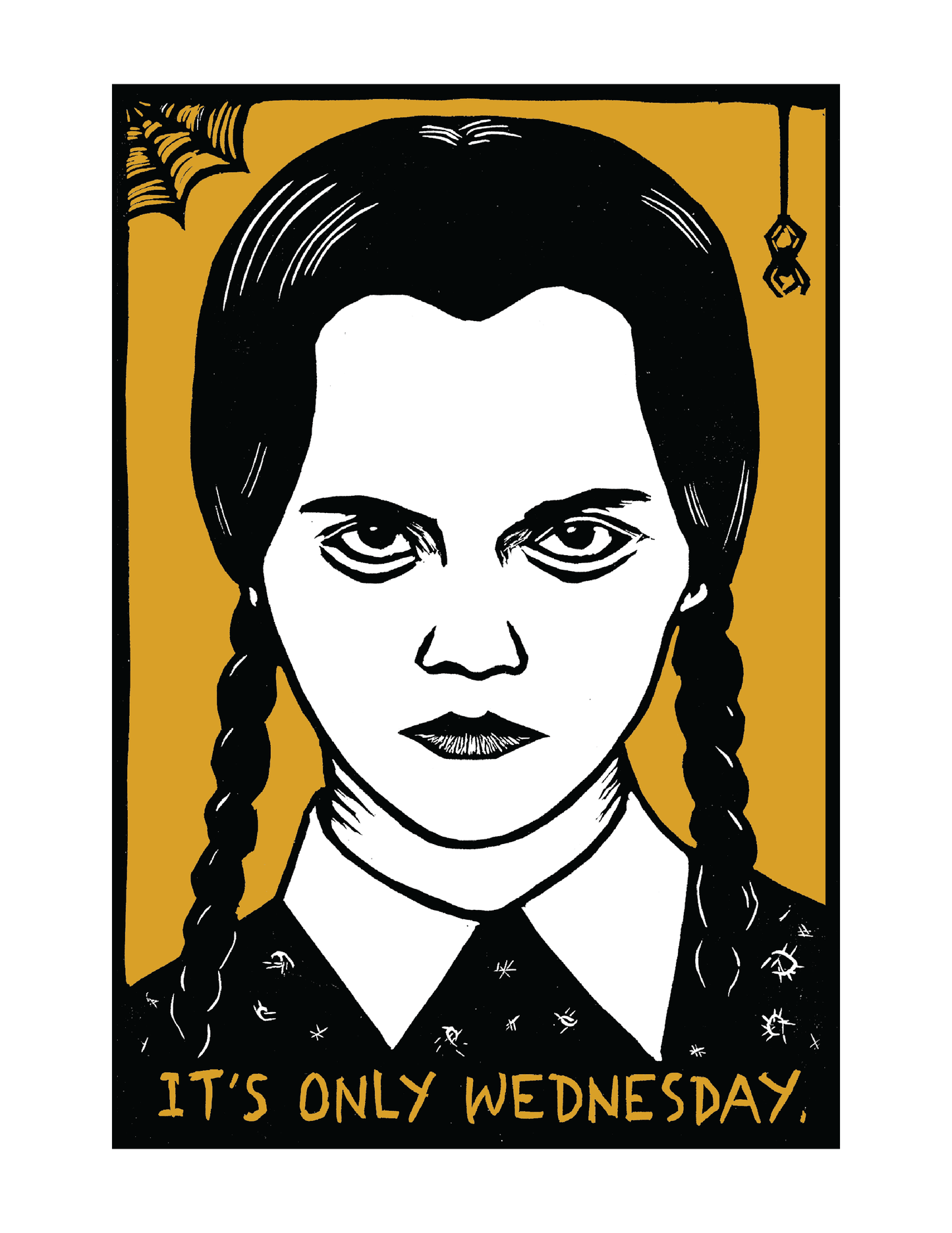 Wednesday Addams / Christina Ricci (8.5 x 11’’) color print - Arts & Crafts