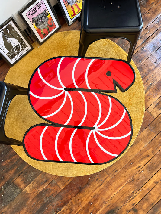 Wormy: Coffee Table: 24x24’’ with 16’’ legs - Furniture