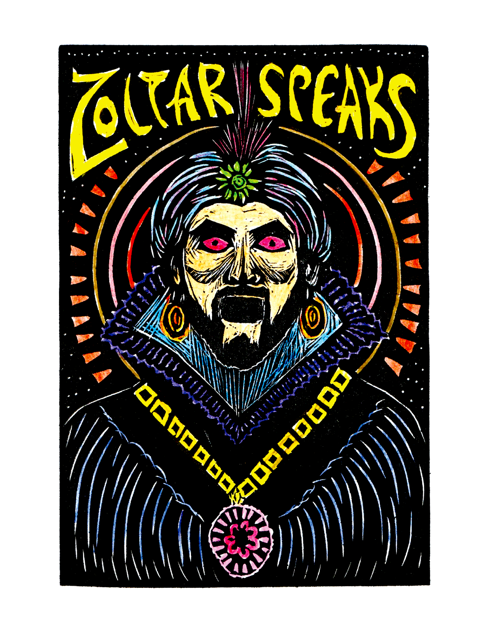 Zoltar Speaks / BIG (8.5 x 11’’) color print - Arts & Crafts