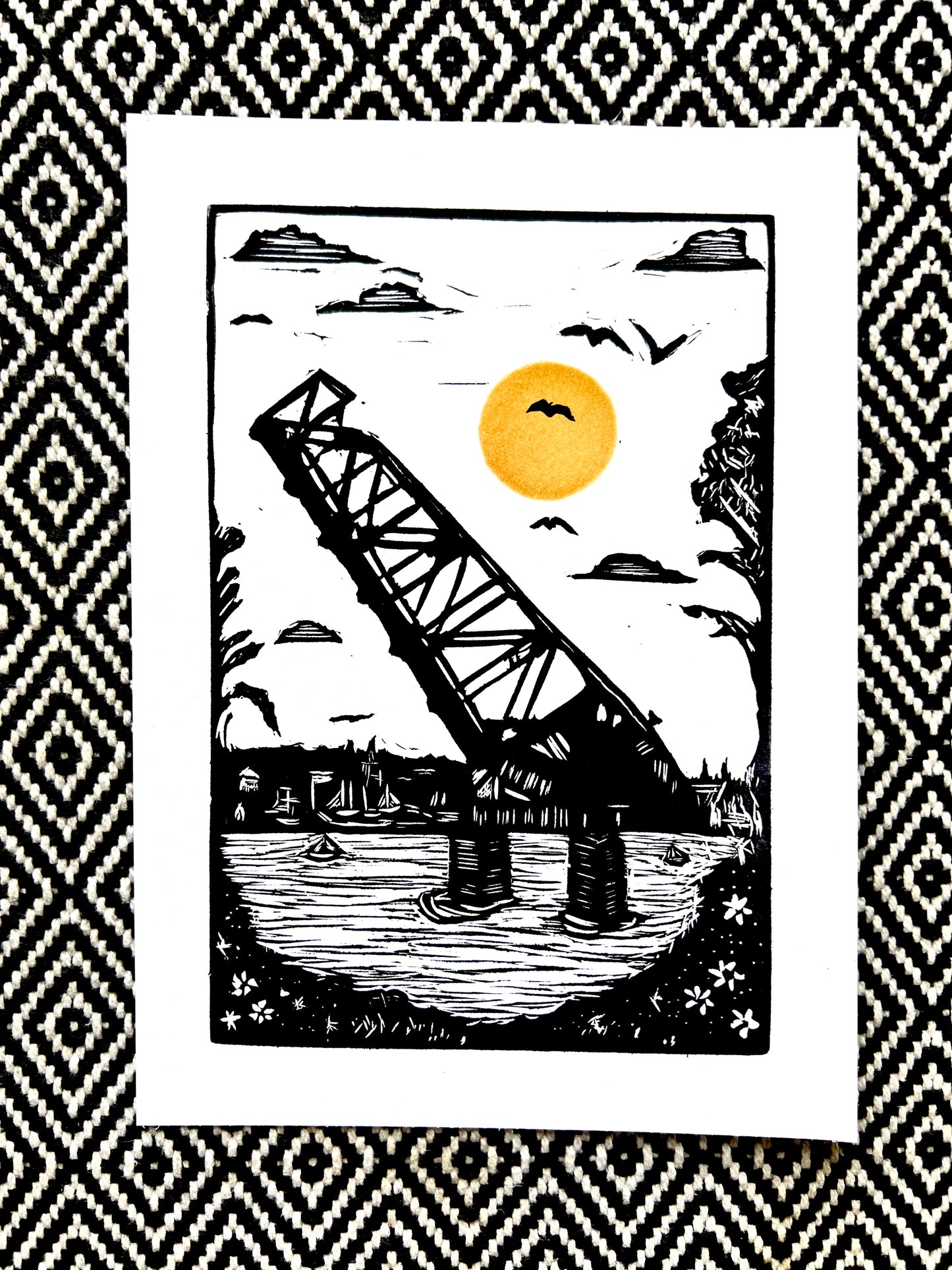 The Crook Point Bascule Bridge (Providence, RI and Seekonk, MA) Stuck-Up Bridge