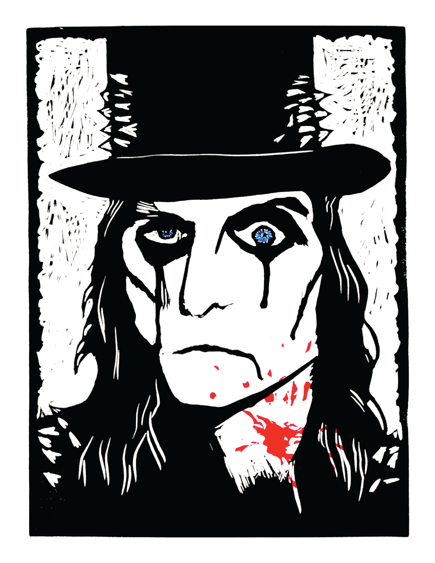 Alice Cooper (8.5 x 11") color print