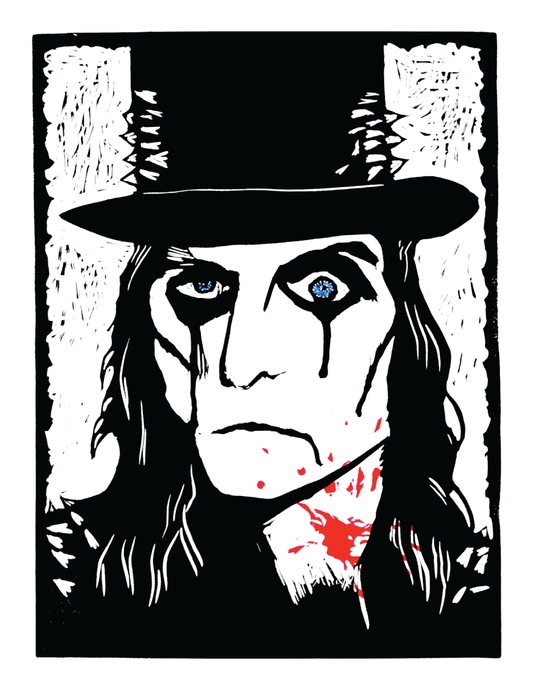 Alice Cooper (8.5 x 11") color print
