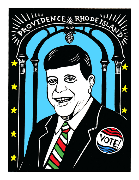 Buddy Cianci - VOTE! (8.5 x 11") color print