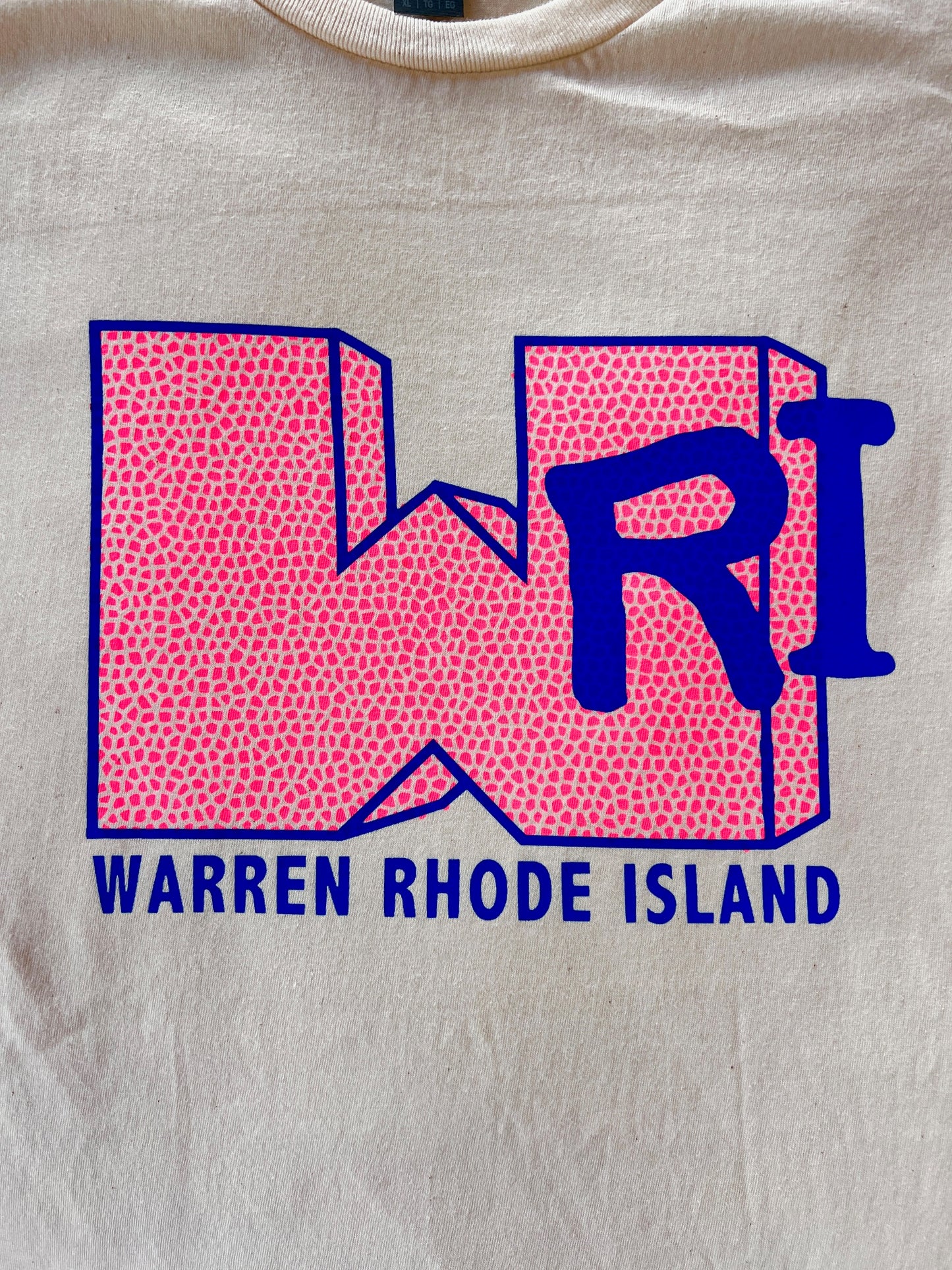 WARREN RHODE ISLAND MTV - WRI - T-shirt apparel screen printed