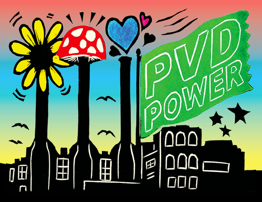 PVD POWER (8.5 x 11") color print