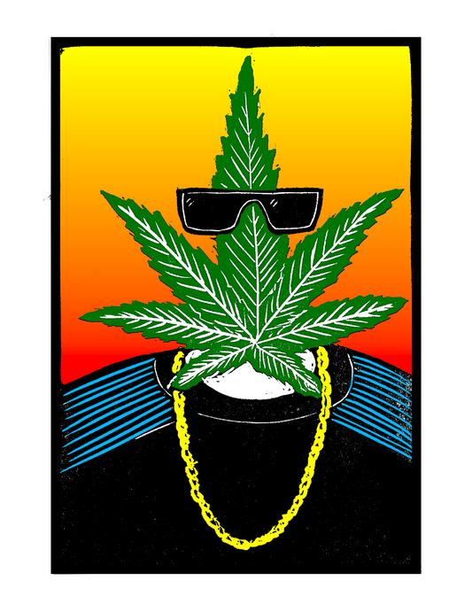 Pot Head (8.5 x 11") color print
