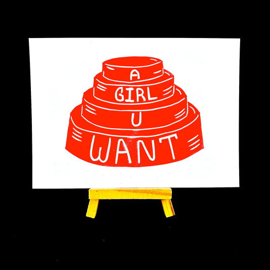 A Girl U Want - Devo Energy Dome - Arts & Crafts